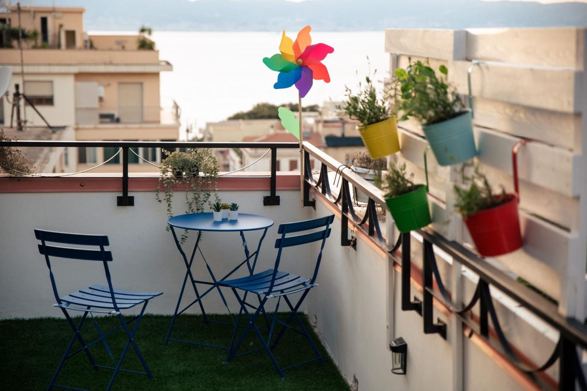 B&B Fuori Squadro - In Centro Con Terrazza Relax Vista Mare Reggio di Calabria Exterior foto